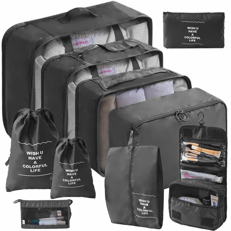 Wandrly Pack — Compression Packing Cubes Set for Travel Organization