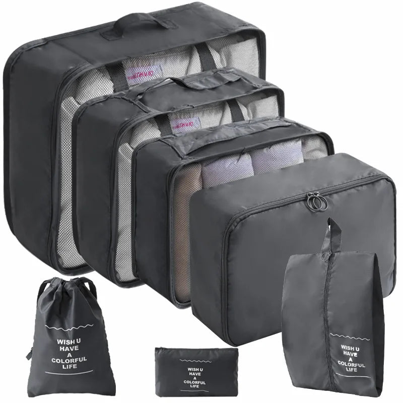 Wandrly Pack — Compression Packing Cubes Set for Travel Organization