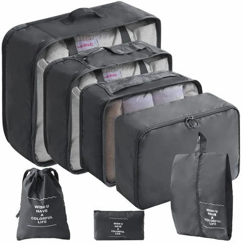 Wandrly Pack — Compression Packing Cubes Set for Travel Organization